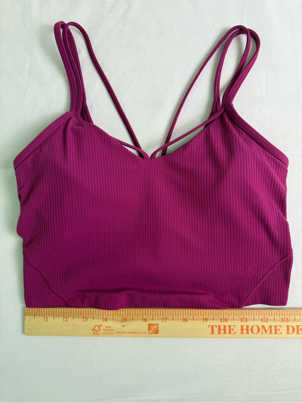Lululemon Align Strappy Ribbed Padded Tank Top‎ Nulu Built in Bra - Picture 7 of 9